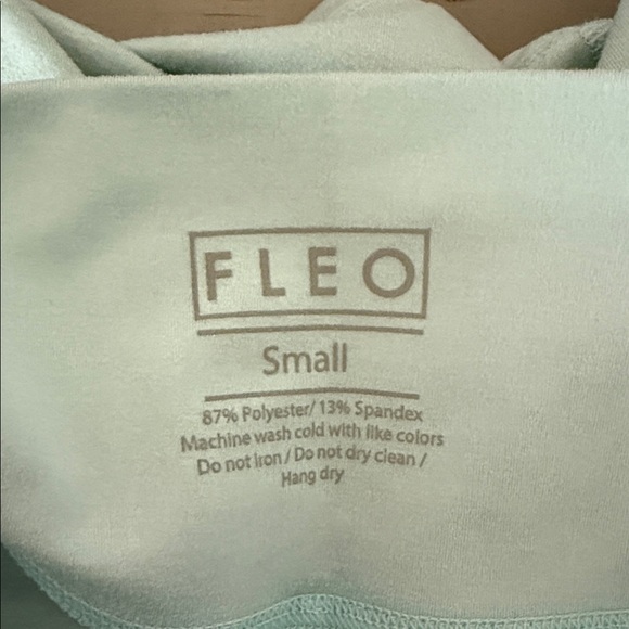 Fleo Women's Soft Mint Booty Shorts - Picture 3 of 3